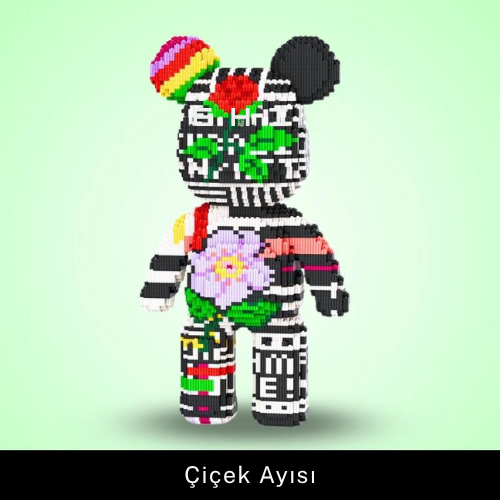 TeddyBlocks™ Parçalarla Yapılan Dev Tuğla Ayı