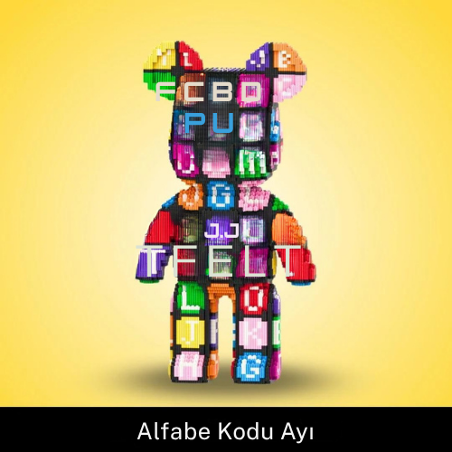 TeddyBlocks™ Parçalarla Yapılan Dev Tuğla Ayı